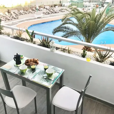 Playa Del Ingles Terrace Pool View 207 Lägenhet *